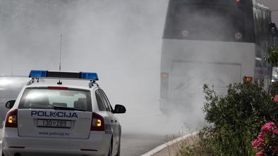 V dveh dneh zagorela dva šolska avtobusa: "Popustile so zavore, avtobus je zletel s ceste"
