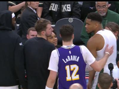 Posredovati je moral Dončić: kaj se je dogajalo po tekmi? #video