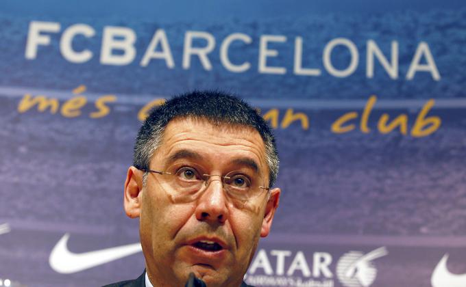 Josep Maria Bartomeu je očitno lagal, zato se je znašel na udaru kritikov. | Foto: Reuters