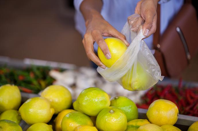 limone nakupovanje sadje trgovina vrečka