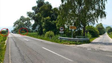 Po Ljubljani z 90 kilometri na uro