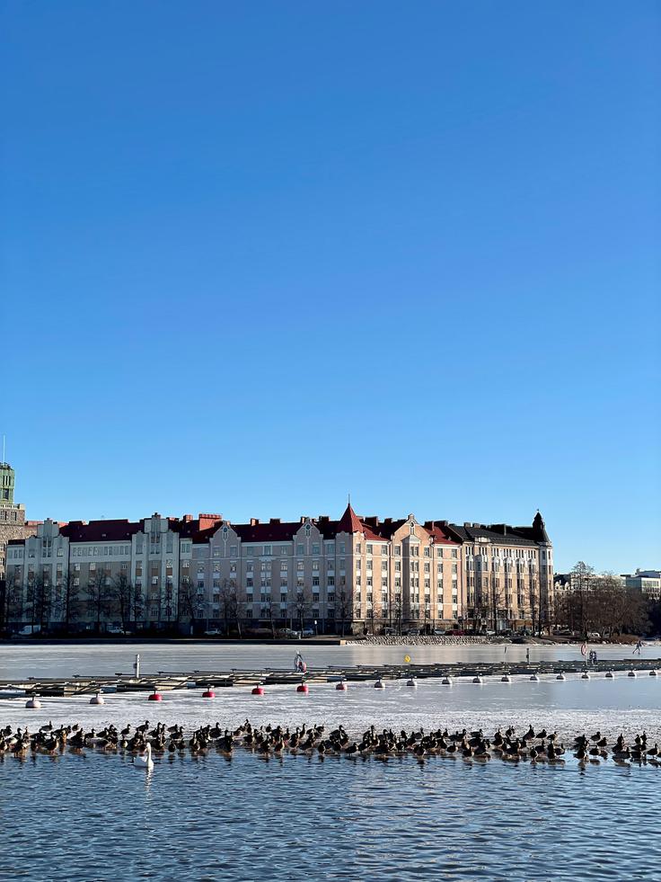 Neja Sirc, Prek meja, zima Helsinki | Foto: osebni arhiv Neje Sirc