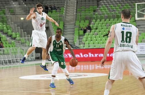 Konec rednega dela: Olimpija premagala Krko, Jaka Blažič boljši od Aleša Pipana