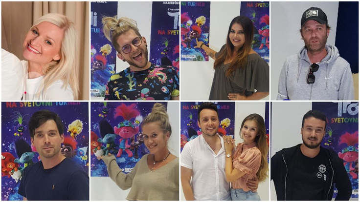 (od leve proti desni: Katarina Bordner (Popi), Klemen Bunderla (Veja), Neža Buh -  Neisha (kraljica Barb), Gregor Skočir (Kralj Quincy), Tilen Artač (Hickory), Nina Kaludjerović (Delta Dawn), Aleksander - Alex Volasko (Tresillo), Saša Lešnjek (Penipiščal) in Urban Lutman (Kralj Trolex) | Foto: 