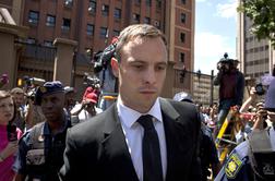 Oscarja Pistoriusa zaradi ureznin na zapestju poslali v bolnišnico