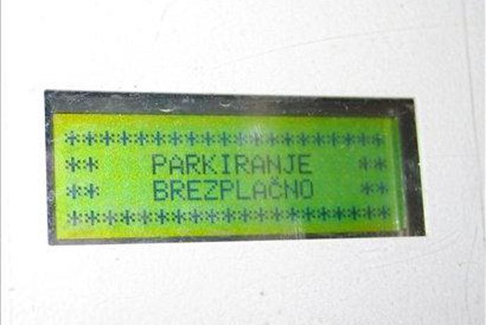 Parkomatu ni vedno za verjet