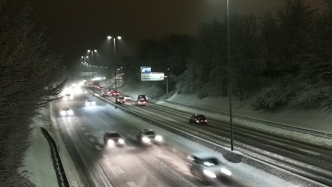 Zasneženo jutro v Ljubljani | Foto: Daniel Fazlić