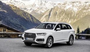 Audijev orjak Q7 z varčnim strojem TDI cenejši za okoli 4 tisoč evrov 