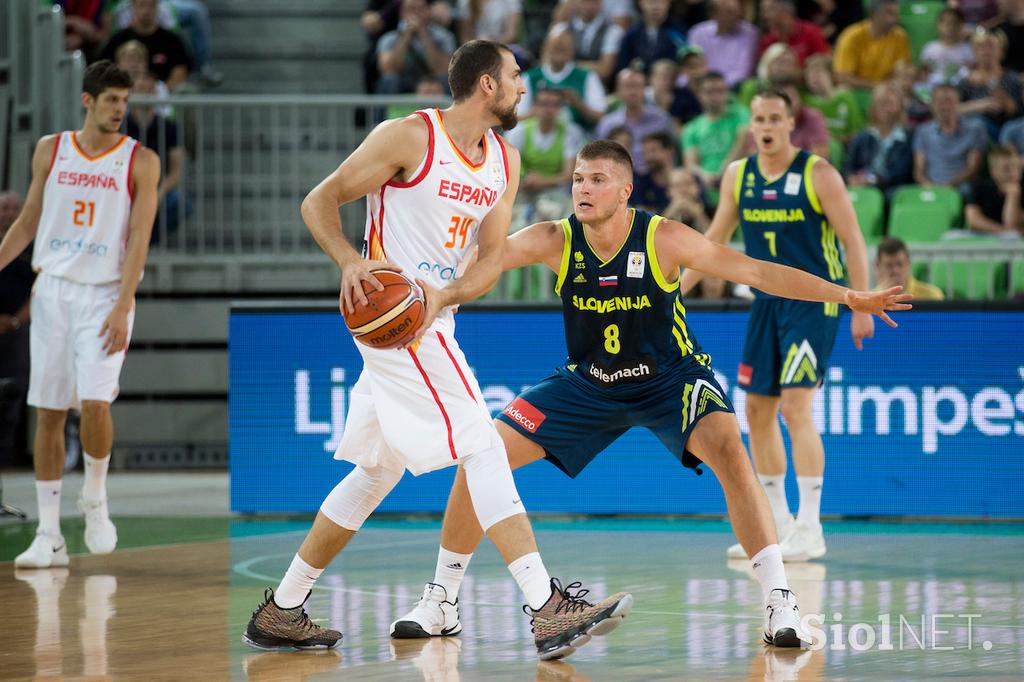 Slovenija Španija košarka