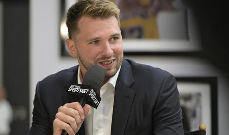 Luka Dončić po podpisu bajne pogodbe sije od sreče