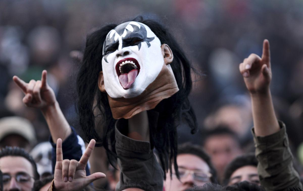 Kiss, oboževalci, koncert | Foto Reuters