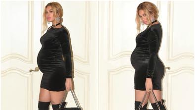 Beyonce oboževalcem postregla z novimi nosečniškimi fotografijami