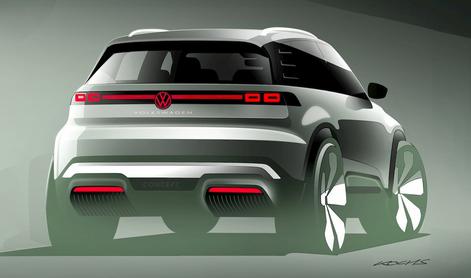 Uradno: Volkswagen s skicami napovedal nov mali SUV #foto