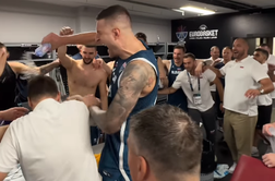 Alen Omić si je po veliki zmagi privoščil selektorja #video