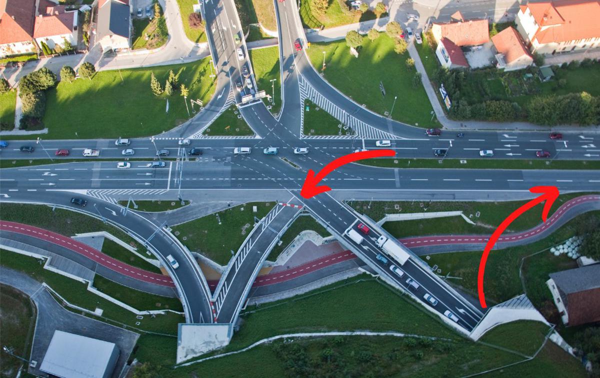 predor Šentvid | Začenja se nova faza prenove prometne ureditve Celovške ceste na območju predora Šentvid in priključka na gorenjsko avtocesto.  | Foto DARS