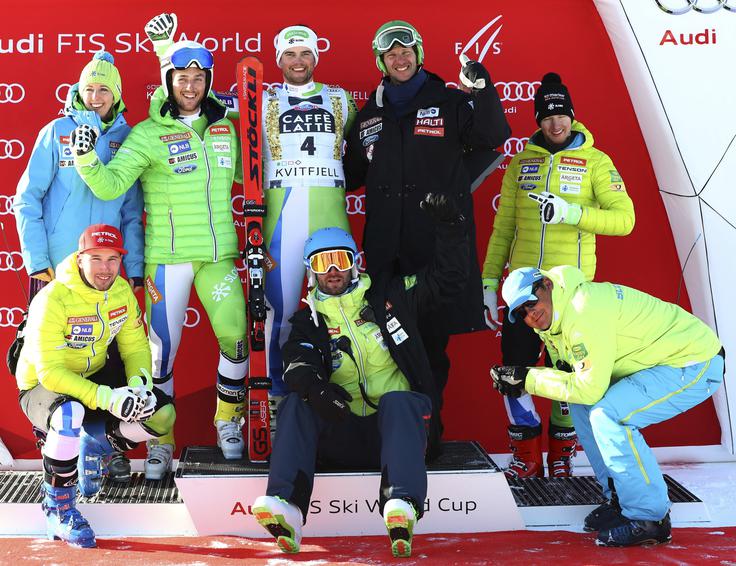 V Kvitfjellu je leta 2017 zmagal na smuku. | Foto: Guliverimage