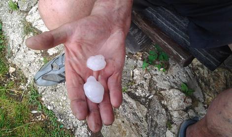 Ohladila so nas neurja in toča, a vročinski val se bo vrnil