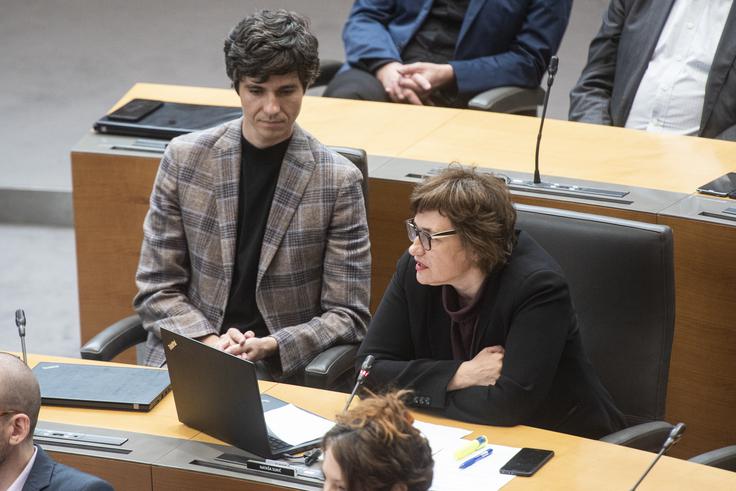 ​​​​​​​V senatu ni sodeloval Primož Gorkič, ki so ga poslanci lani za vrhovnega sodnika izvolili po ponovljenem glasovanju, ki ga je sodni svet zahteval z razlago, da so se prvič poslanci Levice Luke Mesca, zmotili. Drugič se niso. | Foto: STA ,