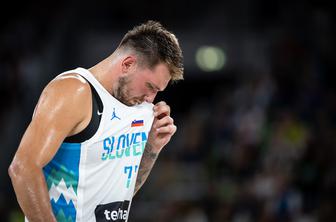 Tudi Dončić v mislih s prizadetimi v Sloveniji