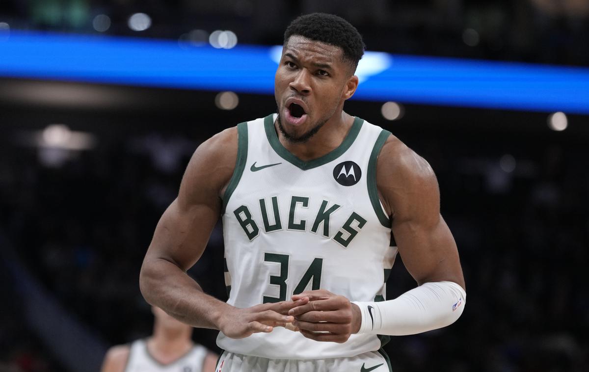 Giannis Antetokounmpo | Giannis Antetokounmpo je stisnil zobe in pomagal svojemu moštvu do zmage. | Foto Guliverimage