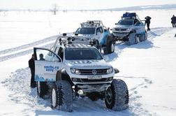 Volkswagen amarok polar expedition: skrajno vozilo olimpijade v Sočiju