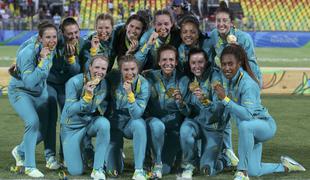 Avstralke olimpijske prvakinje v ragbiju sedem