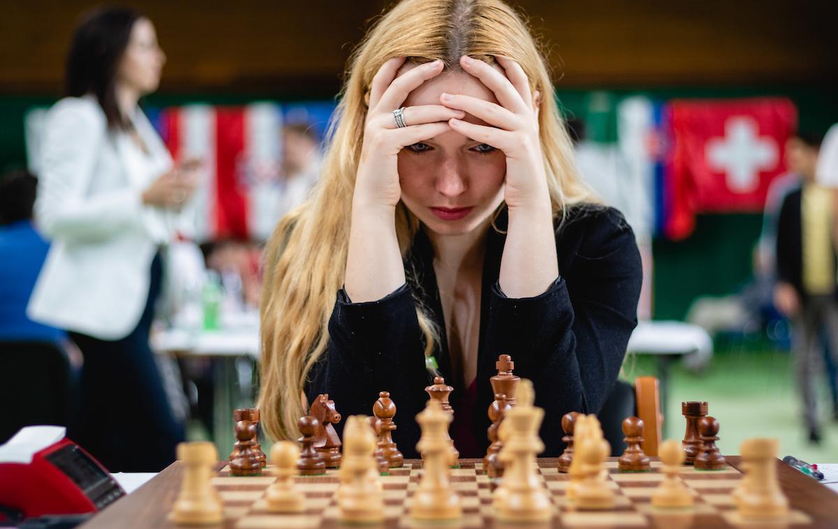 Laura Unuk | Laura Unuk je kot prva slovenska šahistka izpolnila pogoj za naziv mednarodnega mojstra. | Foto Blaž Weindorfer/Sportida