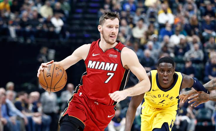 Dragić bo poletje preživel v Sloveniji, konec avgusta pa se vrača v ZDA. Ni skrivnost, da si želi ostati v ekipi Miami Heat, kjer mu pripada ena ključnih vlog. | Foto: Getty Images