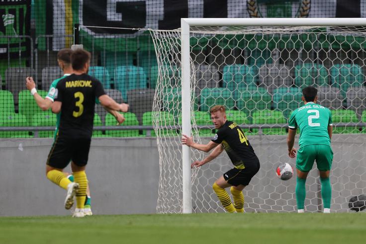 Prvoligaški prvenec je dočakal pred poldrugih letom, ko je zatresel mrežo Olimpiji v Stožicah (2:2). | Foto: Aleš Fevžer