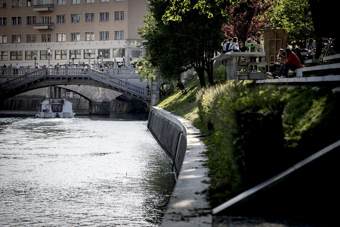Prenova Petkovškovega nabrežja je Ljubljano bolj povezala z reko. | Foto: 