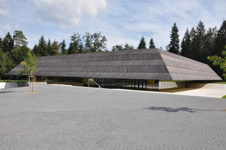 Bazenski kompleks je delo projektnega biroja Enota. | Foto: Rasto Božič/STA