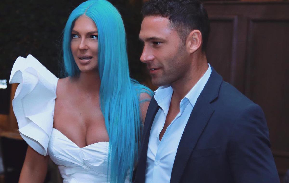 Jelena Duško | Jelena Karleuša in Duško Tošić avgusta 2019 na praznovanju njenega 41. rojstnega dne | Foto Profimedia