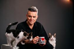 Robbie Williams in Felix slavita življenje mačk