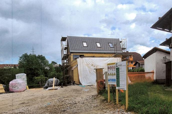 Hiša na Primskovem, ki si jo gradi župan Matjaž Rakovec | Foto Fotografija, ki smo jo prejeli v uredništvu Siol.net