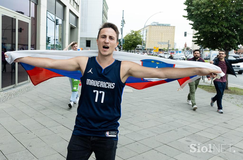 Slovenija navijači EuroBasket Berlin