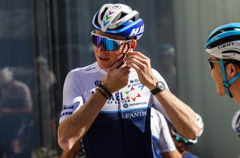 Chris Froome po hudi nesreči na treningu pristal v bolnišnici