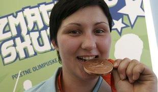 Bronasta Polavderjeva v olimpijskem mestu