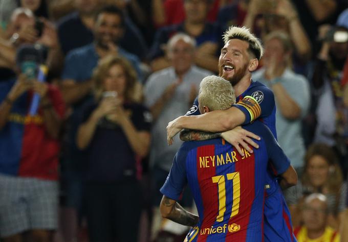 V dresu Barcelone blestita skupaj, tokrat bosta vsak na svoji strani. | Foto: Reuters