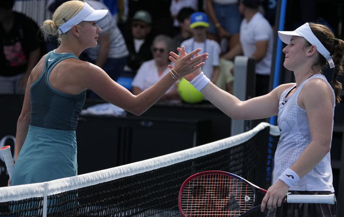 Tamara Zidanšek | Tamara Zidanšek je obstala v prvem krogu OP Avstralije. | Foto Guliverimage