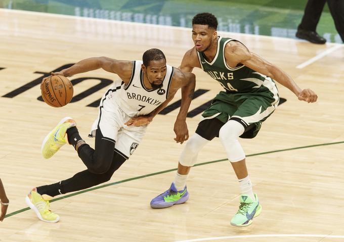 Kevin Durant in Giannis Antetokounmpo | Foto: AP / Guliverimage