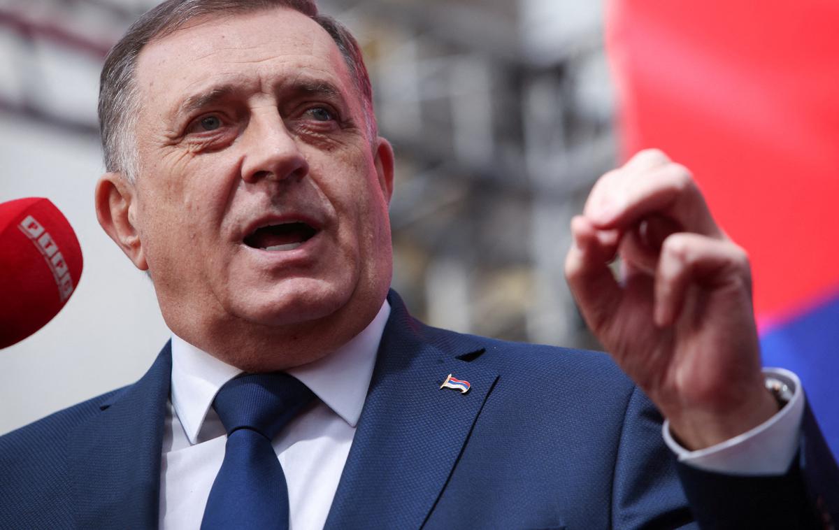 Milorad Dodik | V zadnjem desetletju se je na slovenski Obali, zlasti v Portorožu, nakopičilo več prestižnih nepremičnin in luksuznih dobrin, ki naj bi bile povezane z družino Milorada Dodika.  | Foto Reuters
