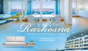 Razkošna nova štirisobna stanovanja, ter novi poslovni prostori v Ljubljani