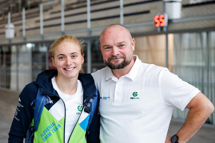 Neža Klančar, Tomaž Torkar. | Foto: Aleš Fevžer