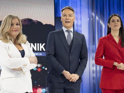 Televizija Slovenija predstavila nove oddaje in pokazala prenovljen studio #foto