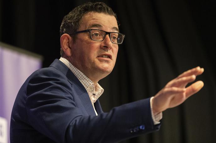 Daniel Andrews |  Daniel Andrews je pred mediji v Melbournu dejal, da ni pripravljen za "12-dnevni športni dogodek" porabiti do sedem milijard dolarjev (4,25 milijarde evrov). | Foto Guliverimage