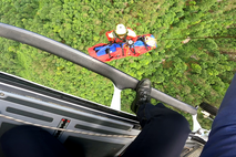 reševanje, gore, letalska policija, LPE GPU