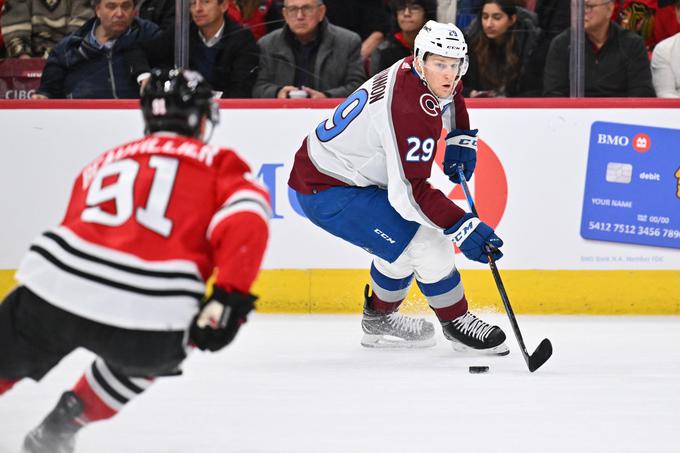 Nathan MacKinnon je za Colorado dosegel štiri zadetke. | Foto: Reuters