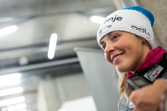 Anamarija Lampič napredovala na sedmo mesto, stopničke Norvežankam