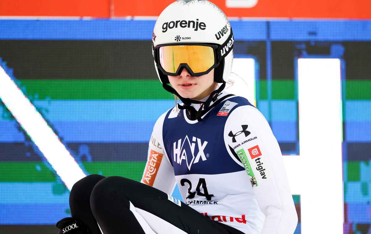 Lillehammer Nika Vodan | Nika Vodan je bila z devetim mestom najboljša Slovenka na prvi individualni tekmi sezone. | Foto Reuters