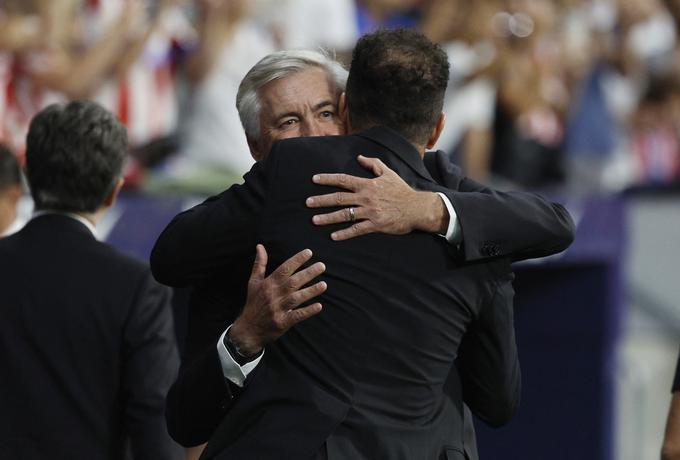 Carlo Ancelotti je z madridskim Realom ušel Diegu Simeoneju na +8. | Foto: Reuters